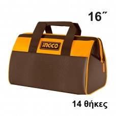 Εργαλειοθήκη Τσάντα 16" INGCO HTBG281628 Εργαλειοθήκη Τσάντα 16" INGCO HTBG281628