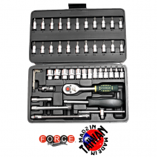 Σετ 46 τεμαχίων 1/4" Force 2462