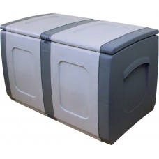 ΜΠΑΟΥΛΟ ΔΙΠΛΟ REGULAR ΓΚΡΙ-ΑΝΘΡΑΚΙ 57X94X54cm HOMEPLAST REGULAR1