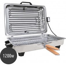 Ψηστιέρα Ηλεκτρική Ορθογώνια Γίγας Inox Roller 20107