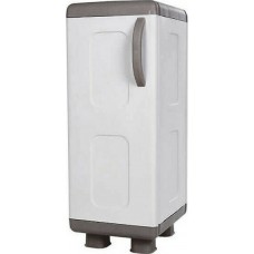 Ντουλάπα Μονόφυλλη Πλαστική Ρέα 36x44x96cm Γκρι-Ανθρακί HOMEPLAST 5200310909276