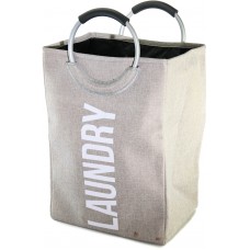ΚΑΛΑΘΙ ΡΟΥΧΩΝ ΣΧΕΔΙΟ ΤΣΑΝΤΑ ΥΦΑΣΜΑ ΓΚΡΙ 34x24x52cm 25320