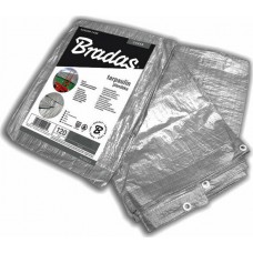 Bradas Αδιάβροχος Μουσαμάς 120gr/m² 4x6m Ελαφρού Τύπου Ασημί PL1204/6 Bradas Αδιάβροχος Μουσαμάς 120gr/m² 4x6m Ελαφρού Τύπου Ασημί PL1204/6