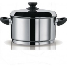 Pyramis Zeon Κατσαρόλα Φριτέζα από Αλουμίνιο 5.2lt/24cm 015252401