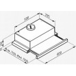 Pyramis Power Slim Συρόμενος Απορροφητήρας 60cm Inox 065032901