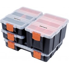 Tactix Ταμπακιέρες Πλαστικές 4 σε 1 με Αποσπώμενα Ράφια 320020