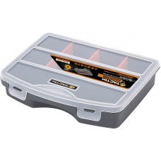 Tactix Ταμπακιέρα Μονή Πλαστική με Διάφανο Καπάκι και 8 Θήκες 320016