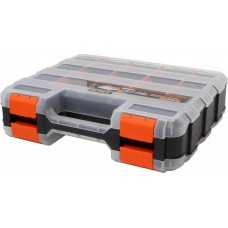 Tactix Ταμπακιέρα Διπλή Πλαστική με Διάφανο Καπάκι 30 Θέσεων 320028