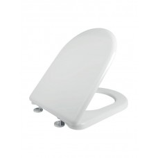 Elvit D-Shape Καπάκι Λεκάνης από Βακελίτη 41.5-47x35.5cm Λευκό 0015