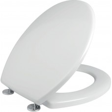 Elvit Ιθάκη Καπάκι Λεκάνης από Βακελίτη 38-43x37cm Λευκό 0044