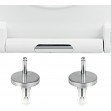 Elvit Καπάκι Λεκάνης Soft Close από Βακελίτη 40-44x35.6cm Λευκό 0403